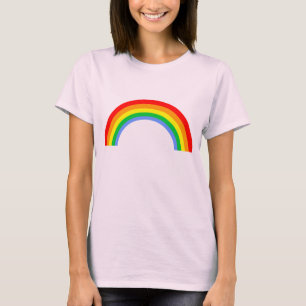 Camiseta Corey Tiger 80s Vintage Arco-íris