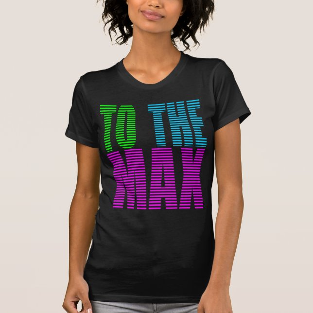 Camiseta Corey Tiger Estilo anos 80 AO MÁXIMO (Frente)