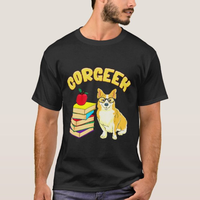 Camiseta Corgeek Corgi Pun (Frente)