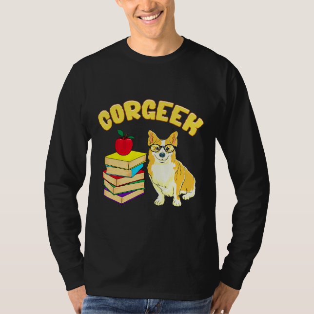 Camiseta Corgeek Corgi Pun (Frente)