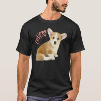 Camiseta Corgi Amor É Mãe Pai Cachorro Pet Mulheres Homens