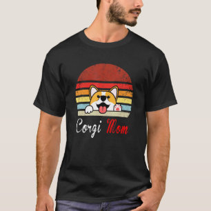 Camiseta Corgi Antigo Amor-R Pai Mãe Menino Menina