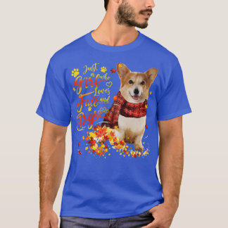Camiseta Corgi Apenas Uma Menina Que Adora Cachorros E Qued