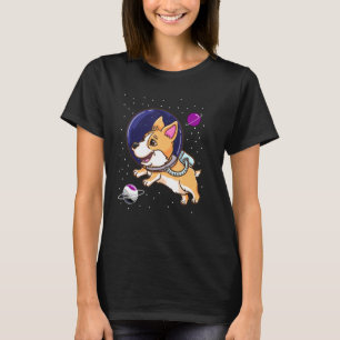 Camiseta Corgi Asexual No Orgulho Ace Espacial