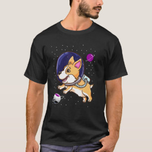 Camiseta Corgi Assexuado no Espaço Orgulho Ace