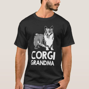 Camiseta Corgi Avó Cachorro Puppy Avó Avó