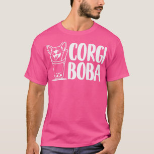 Camiseta Corgi Boba, Presentes De Cachorro Para Crianças, H