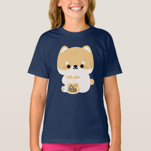 Camiseta Corgi Boba Tea