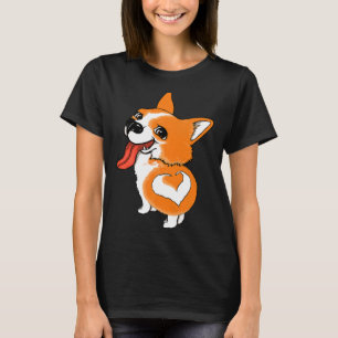 Camiseta Corgi Bumbum Cachorro Raça de Cão Corgi Premium