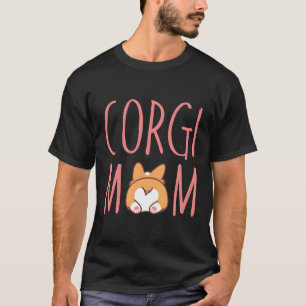 Camiseta Corgi Bumbum Corgi Mãe Cachorro Mãe Engraçada Pemb