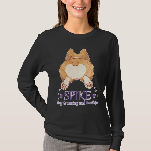 Camiseta Corgi Butt Grooming (Frente)