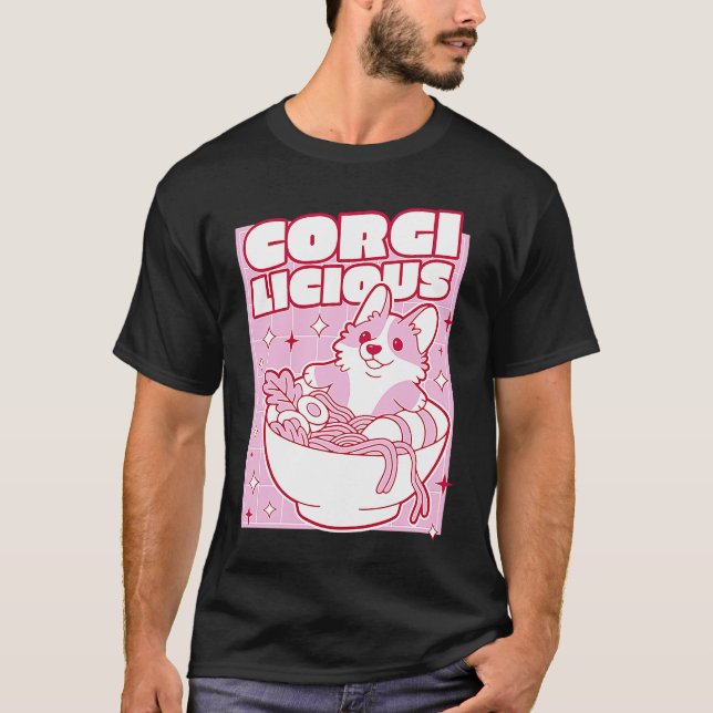Camiseta Corgi Cachorro 3 (Frente)