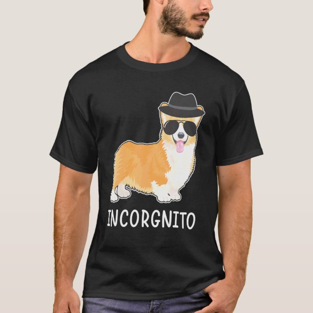 Camiseta Corgi Cachorro Anônimo (Frente)