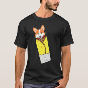 Camiseta Corgi Cachorro Burrito Taco Cute Cinco De Maio Mãe