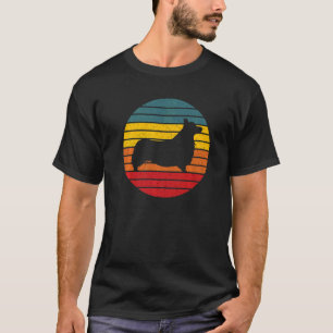 Camiseta Corgi Cachorro Retro Vintage Anos 60 70 Amores