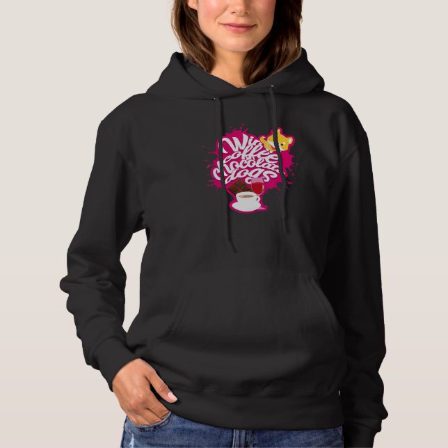 Camiseta Corgi Cães Corgi Bebendo Café Tinto (Frente)
