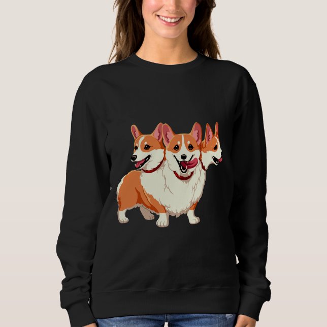 Camiseta Corgi Cerberus (Frente)