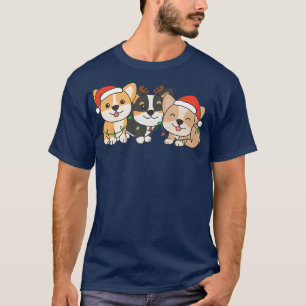 Camiseta Corgi Christmas Dogs Christmas Animals Cute Dogs