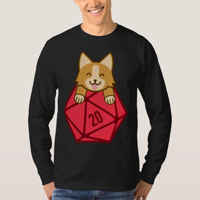 Camiseta Corgi Crítico (Frente)