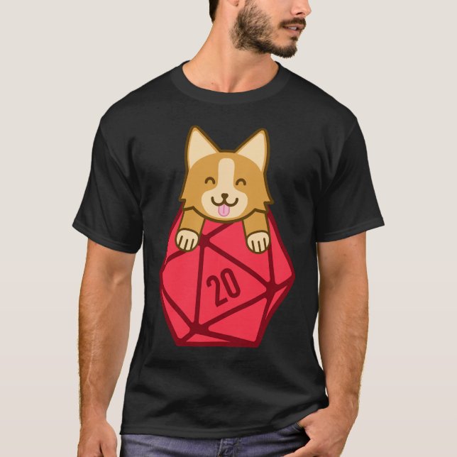 Camiseta Corgi Crítico (Frente)