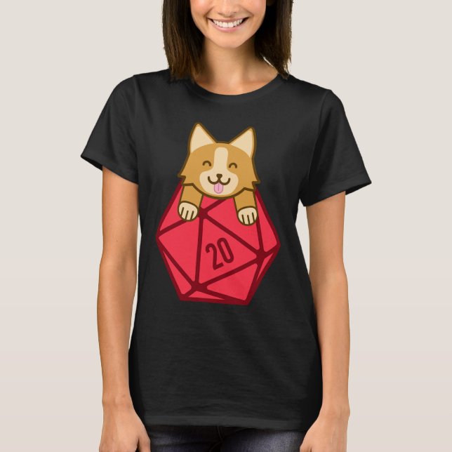 Camiseta Corgi Crítico (Frente)