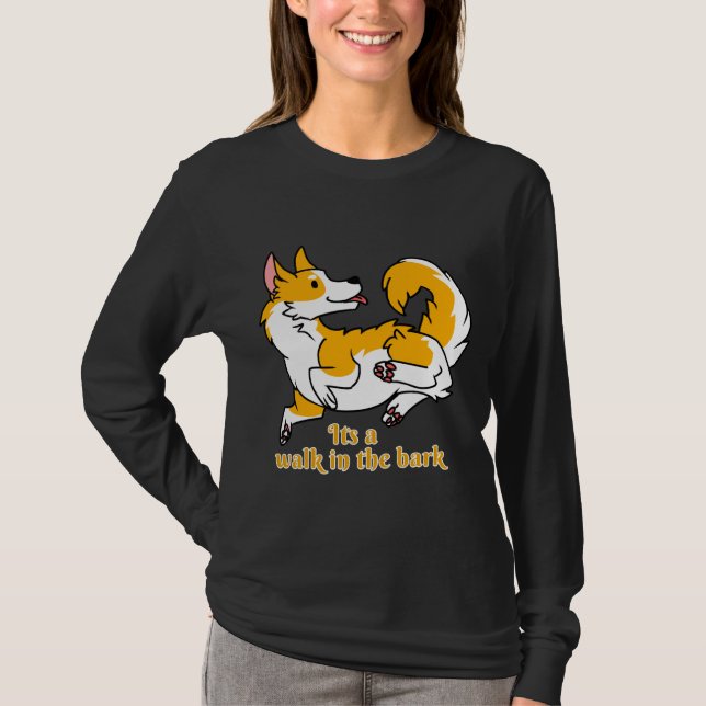 Camiseta Corgi Cuddle (Frente)