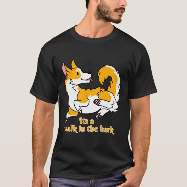Camiseta Corgi Cuddle (Frente)