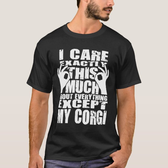 Camiseta Corgi Cuida Dessa Citação (Frente)