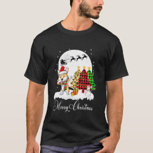 Camiseta Corgi Dabbing Dab Cão Árvore de Natal Natal