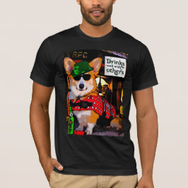 Camiseta Corgi de Galês do dia do rissol do santo