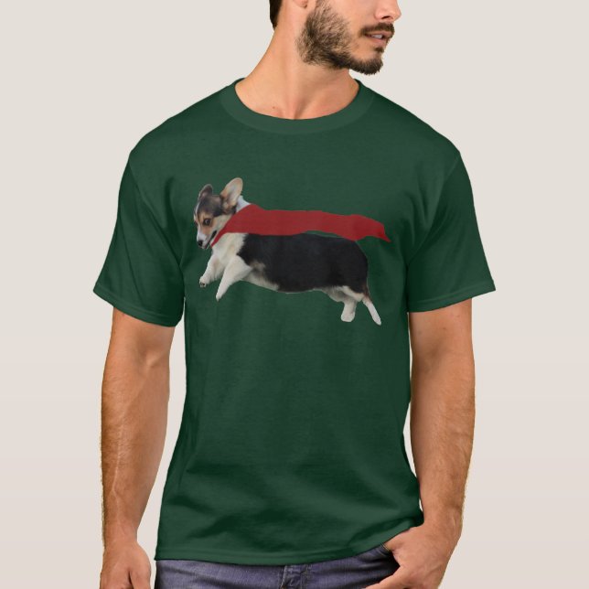 Camiseta Corgi de Galês do Pembroke (Frente)