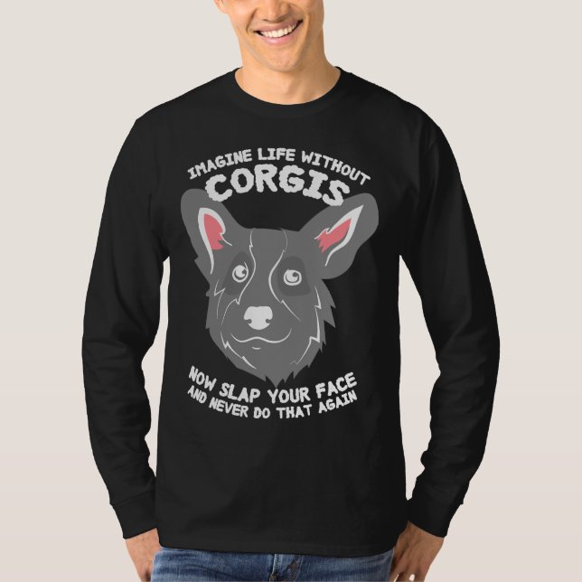 Camiseta Corgi Dog 1046 (Frente)