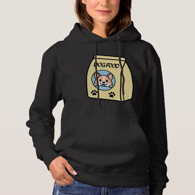 Camiseta Corgi Dog Comida (Frente)
