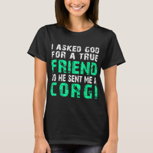 Camiseta Corgi Dog Corgi - Verdadeiro Amigo