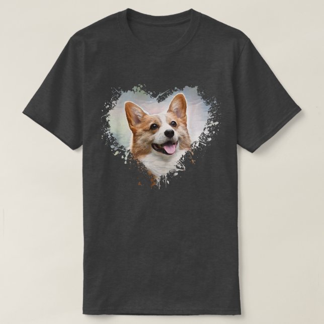 Camiseta Corgi Dog Lover (Frente do Design)