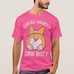 Camiseta Corgi Dog Lover Adivinha Que Bumbum De Corgi Sofre