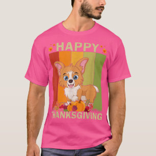 Camiseta Corgi Dog Lover Família Gráfica Retroativa Que Cor