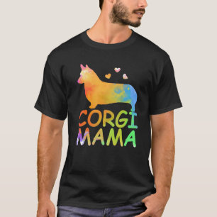 Camiseta Corgi Dog Lover Funny Corgi Mama Dia de as mães