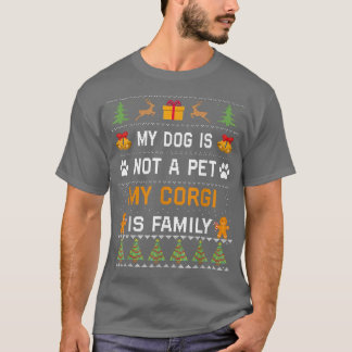 Camiseta Corgi Dog Lovers presentes Dono de Cachorro Bonito
