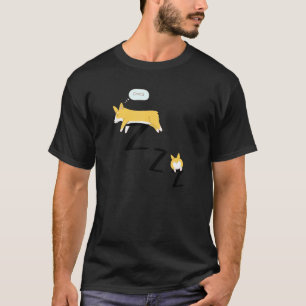Camiseta Corgi Dog Pajama Sleep