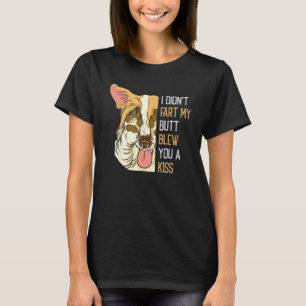 Camiseta Corgi Dog Proprietário Não Arrume O Meu Bumbum Te