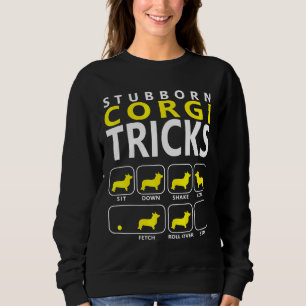 Camiseta Corgi Dog Stubborn Corgi Tricks Pet