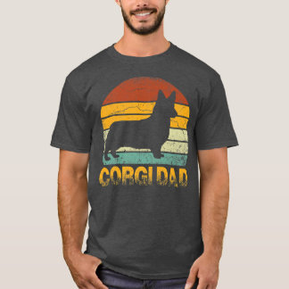 Camiseta Corgi Dogvintage Cavalier Dad274