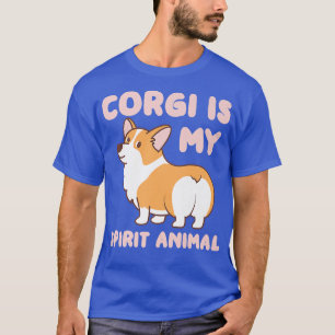 Camiseta Corgi É O Meu Espírito Animal Pembroke Welsh Corgi