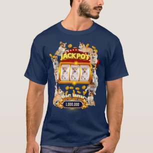 Camiseta Corgi Engraçado Natal Para Crianças Adultos Adulto