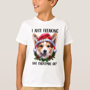 Camiseta Corgi, Eu Só Estraguei O Natal Do Amor Ok Xmas
