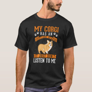 Camiseta Corgi Excelente Audição Welsh Corgi