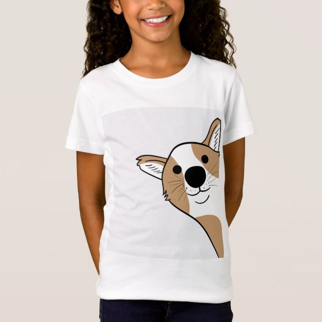 Camiseta Corgi Face (Frente)