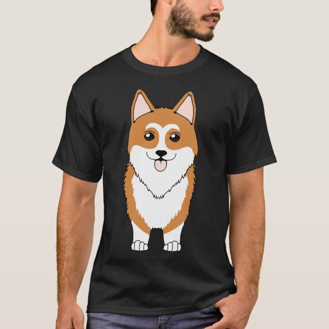 Camiseta Corgi frontal (Frente)