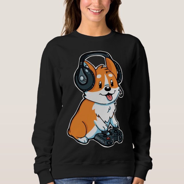 Camiseta Corgi Gamer 677 (Frente)